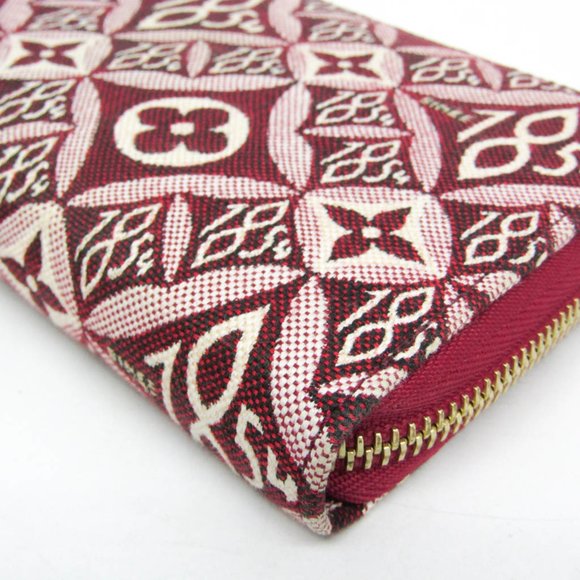 Louis Vuitton Monogram Flower Zippy Wallet M69994 Women's Jacquard Long Walle...